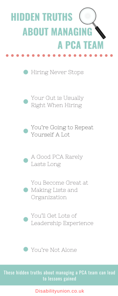 Hidden Truths About Managing a PCA Team